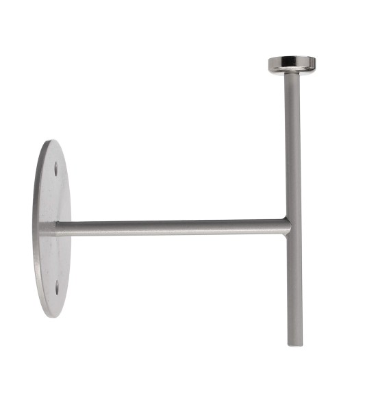 Deko-Light Zubehör, Wandhalter für Magnetleuchte Miram Grau, Aluminium Druckguss, Grau, 85mm