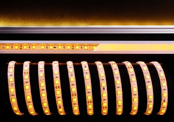 KapegoLED Flexibler LED Stripe, 5050-240-24V-amber-5m, Amber, spannungskonstant, 24V DC, 60,00 W