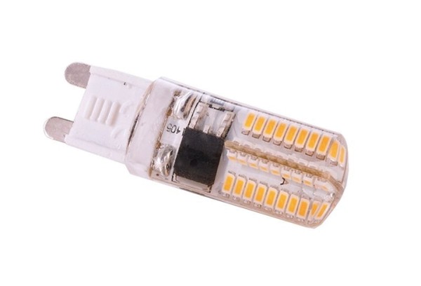 KapegoLED Leuchtmittel, LED G9 3000K, Warmweiß, Abstrahlwinkel: 360°, 220-240V AC/50-60Hz, G9