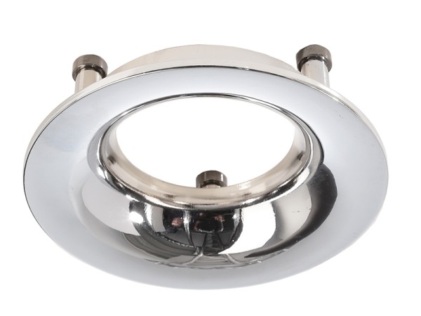 Deko-Light Zubehör, Reflektor Ring Chrom für Serie Uni II, Aluminium Druckguss, Silber Chrom