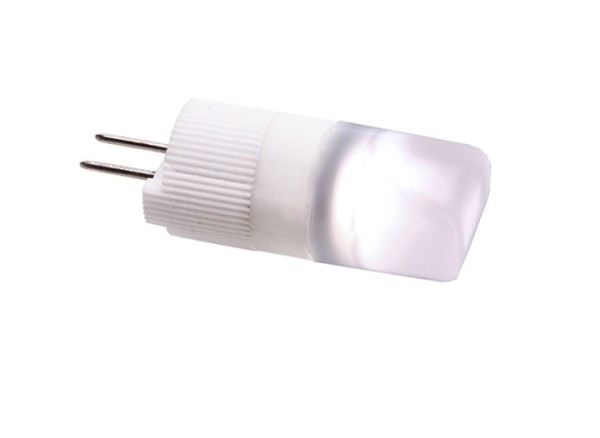 KapegoLED Leuchtmittel, LED G4 6400K, Kaltweiß, Abstrahlwinkel: 120°, 12V AC/DC, G4, 1,50 W, EEI: A+