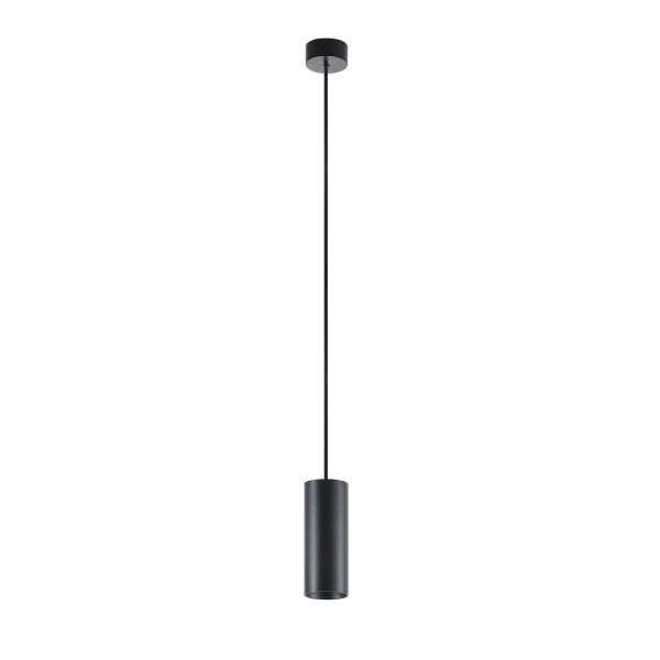 Deko-Light Pendelleuchte, Can 150, 1x 7,5 W GU10, Schwarz, Aluminium, Schwarz, 7W, 230V