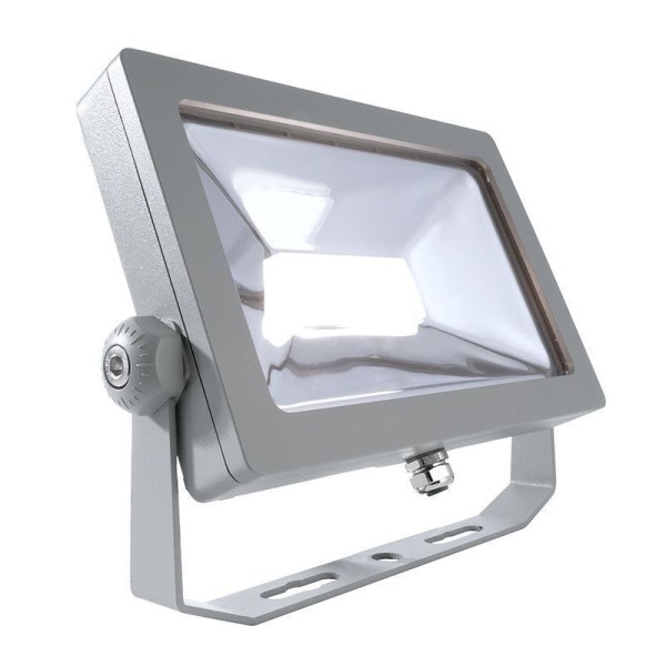 Deko-Light Fluter, Flood SMD, 30 W, 4000 K, Silber, Aluminiumdruckguss, Silber, Neutralweiß (NW)