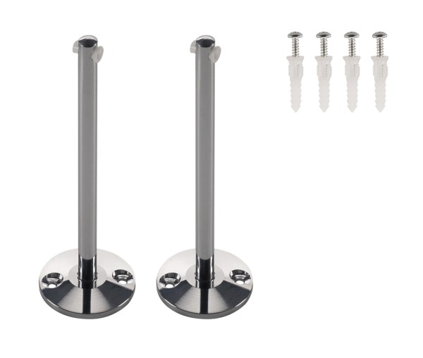 UMLENKER, für Niedervolt-Seilsystem, chrom, 2 Stück, 16cm