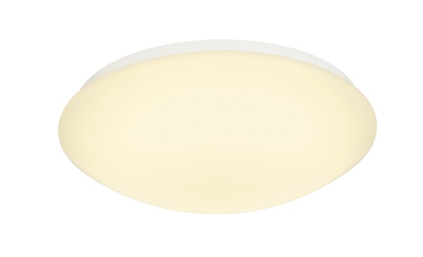 LIPSY 40, Wand- und Deckenleuchte, 40 LED, 3000K, rund, weiß