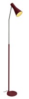 PHELIA, Standleuchte, A60,  weinrot, max. 23W PHELIA, Standleuchte, A60,  weinrot, max. 23W