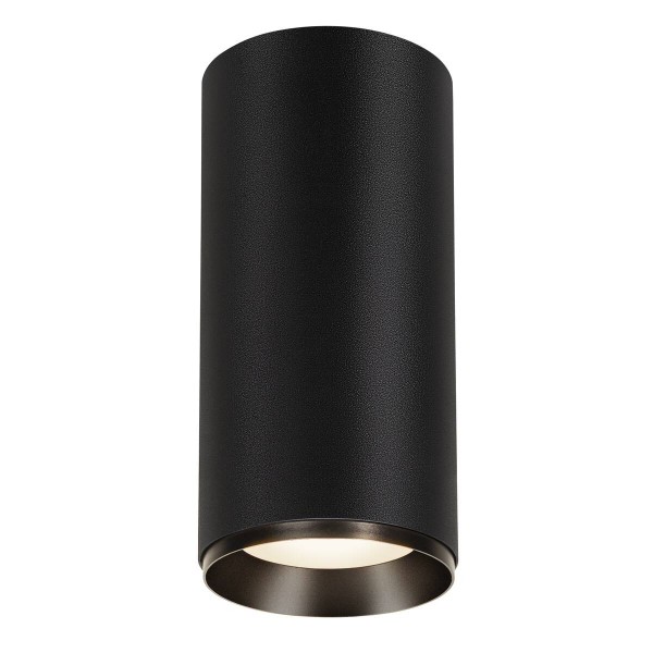 NUMINOS® XL PHASE, Deckenaufbauleuchte schwarz 36W 4000K 24°