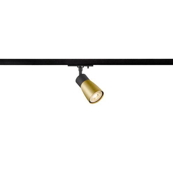 PURI 2.0 Dome 1Ph. GU10 schwarz/gold