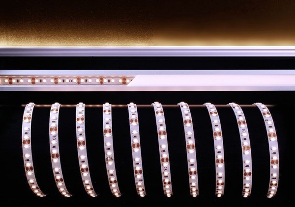Deko-Light Flexibler LED Stripe, 3528-120-12V-3000K-3m, Kupfer, Weiß, Warmweiß, 120°, 25W, 12V