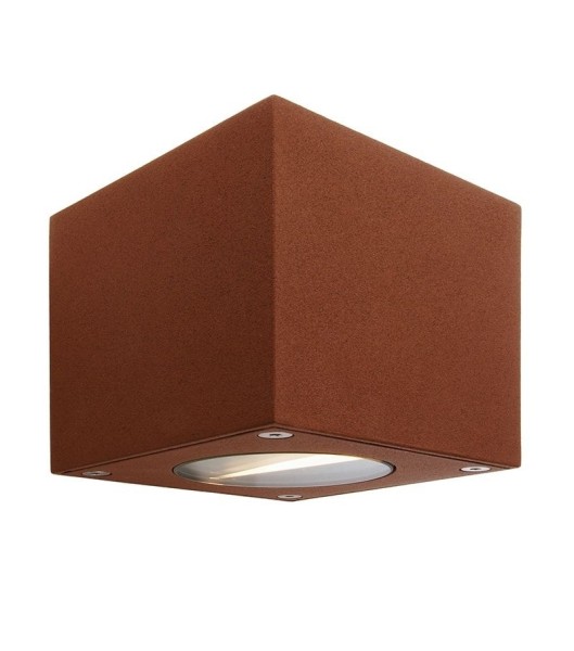 Deko-Light Wandaufbauleuchte, Cubodo B, Aluminium Druckguss, braun, Warmweiß, 80°/40°, 5W, 230V