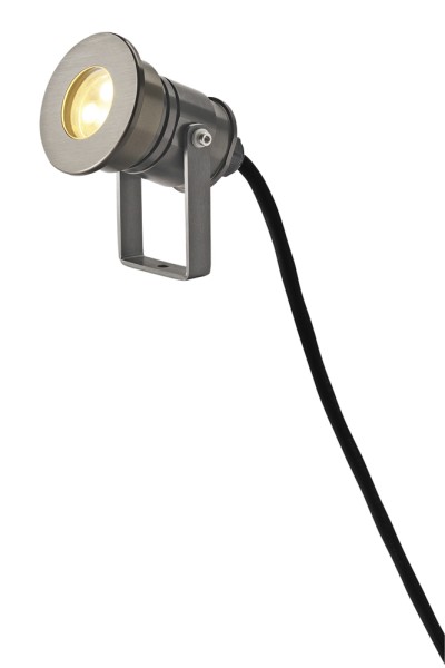 DASAR PROJEKTOR, Outdoor Strahler, LED, 3000K, IP67, aluminium eloxiert, 230V, 6W