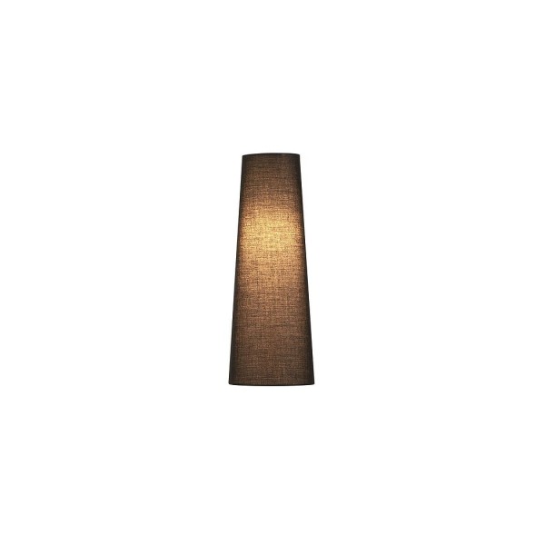 FENDA, Leuchtenschirm, konisch, schwarz, Ø/H 15/40 cm 