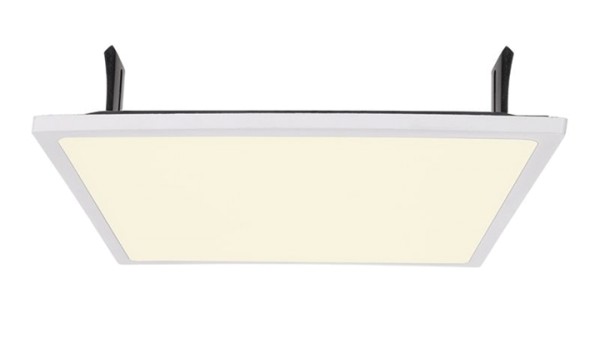 KapegoLED Deckeneinbauleuchte, LED Panel Square II 30, inklusive Leuchtmittel, Weiß, Warmweiß