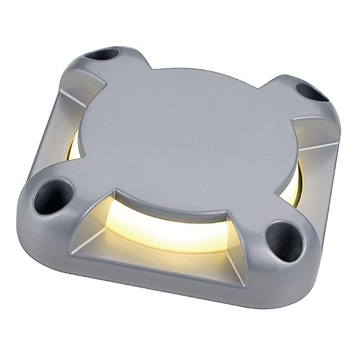 Abdeckung für LED PLOT SQUARE, 4 Beam, silbergrau