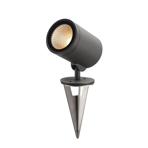 HELIA, Outdoor Wege- und Standleuchte, LED, 3000K, rund, anthrazit, 15W