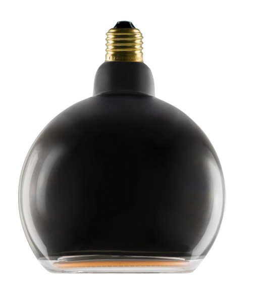 Deko-Light Leuchtmittel, LED Design-Bulb BLACK MOON 150, DIM, E27, 4,0W, 2200K, schwarz, Glas, 230V