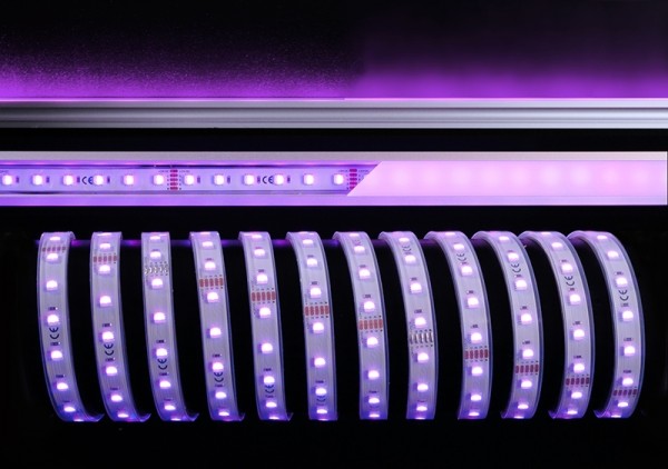 KapegoLED Flexibler LED Stripe, 5050, SMD, RGB + Kaltweiß, 6000 K, 24V DC, 3,13 A