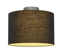 FENDA, Deckenleuchte, Deckenrosette, A60, chrom, ohne Schirm, max. 60W FENDA, Deckenleuchte, Deckenrosette, A60, chrom, ohne Schirm, max. 60W