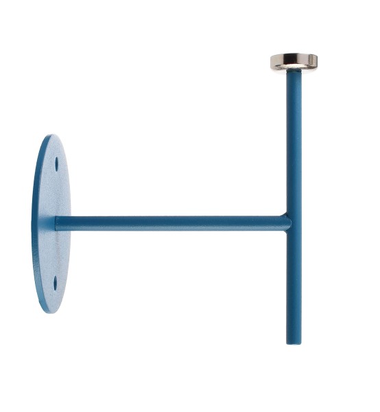 Deko-Light Zubehör, Wandhalter für Magnetleuchte Miram Blau, Aluminium Druckguss, Blau, 85mm