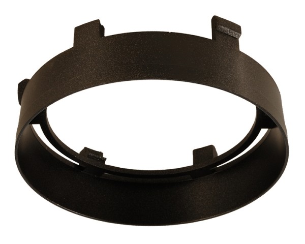 Deko-Light Zubehör, Reflektor Ring Schwarz für Serie Nihal, Kunststoff, Schwarz