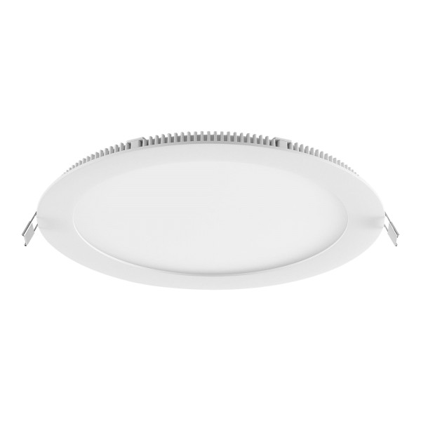 Deko-Light Downlight, Anik Round 220, 22 W, DIM, RGB/3000 K, Weiß, Aluminium/Stahl/PMMA, 120°, 24V