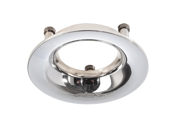 Deko-Light Zubehör, Reflektor Ring Chrom für Serie Uni II Mini, Aluminium Druckguss, Silber Chrom