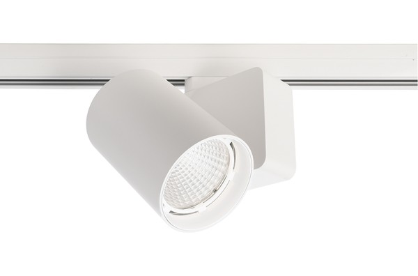 Deko-Light Schienensystem 3-Phasen 230V, Nihal, Aluminium Druckguss, weiß, Neutralweiß, 33°, 30W