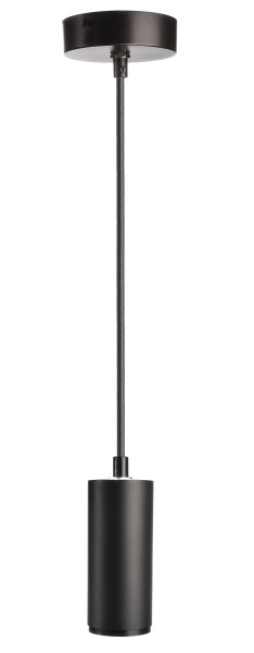 Deko-Light Pendelleuchte, Lucea, 10 W, DIM, 2700 K, Schwarz, Aluminium, Tiefschwarz RAL 9005, 10W