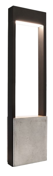 Deko-Light Stehleuchte, Chertan 600, Aluminium Druckguss, dunkelgrau, Warmweiß, 120°, 12W, 230V