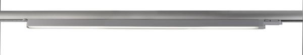 Deko-Light Schienensystem 3-Phasen 230V, Linear 60, Aluminium, silberfarben mattiert, Neutralweiß