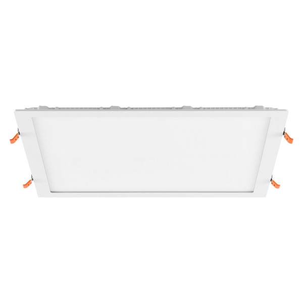 Deko-Light Downlight, Anik Square 380, 37 W, DIM, RGB/3000 K, Weiß, Aluminium/Stahl/PMMA, 120°