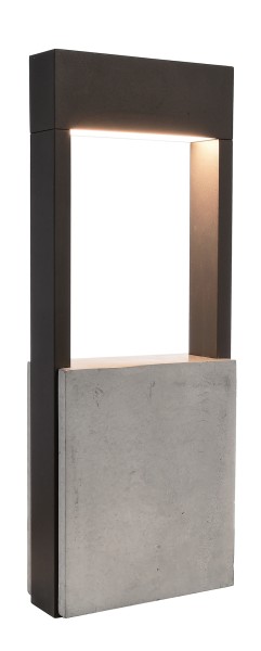 Deko-Light Stehleuchte, Chertan 450, Aluminium Druckguss, dunkelgrau, Warmweiß, 120°, 12W, 230V