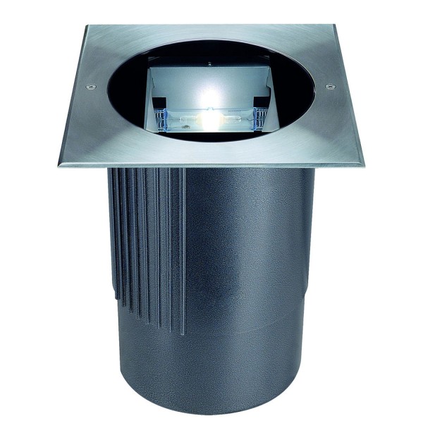 DASAR HIT-DE 150W, Bodeneinbauleuchte, eckig, Edelstahl, 316, Rx7s, 150W, IP67