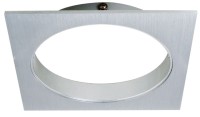 Deko-Light Deckeneinbauleuchte, Epart Grundrahmen 1er quadratisch, Silber, gebürstet Deko-Light Deckeneinbauleuchte, Epart Grundrahmen 1er quadratisch, Silber, gebürstet