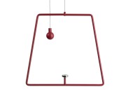 Deko-Light Zubehör, Pendel für Magnetleuchte Miram Rubin Rot, Aluminium Druckguss, 205mm Deko-Light Zubehör, Pendel für Magnetleuchte Miram Rubin Rot, Aluminium Druckguss, 205mm