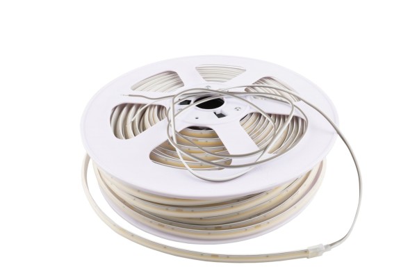 Deko-Light LED Stripe, Facade Long Run, COB, 48V-15W, 2700 K, 5m, Silikon, Edelstahl A4, Weiß, 48V