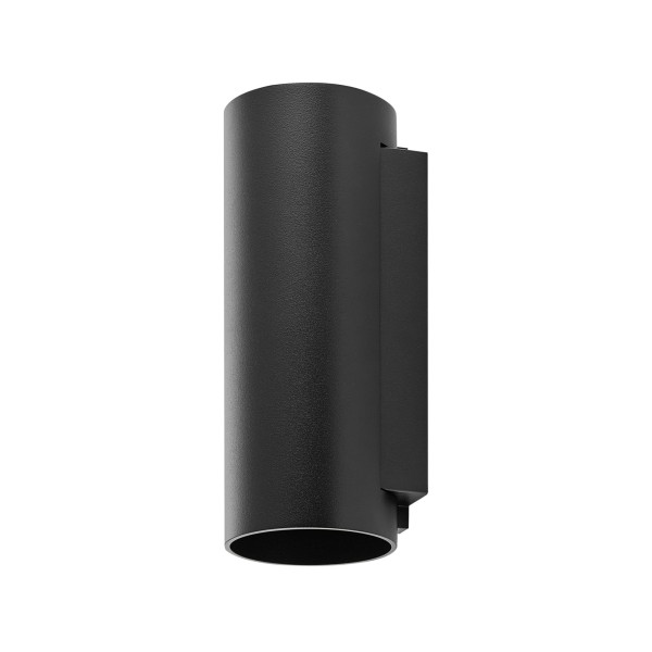 Deko-Light Wandaufbauleuchte, Can IP65 up & down, 2x 7,5 W GU10, Schwarz, Aluminium, Schwarz, 7W