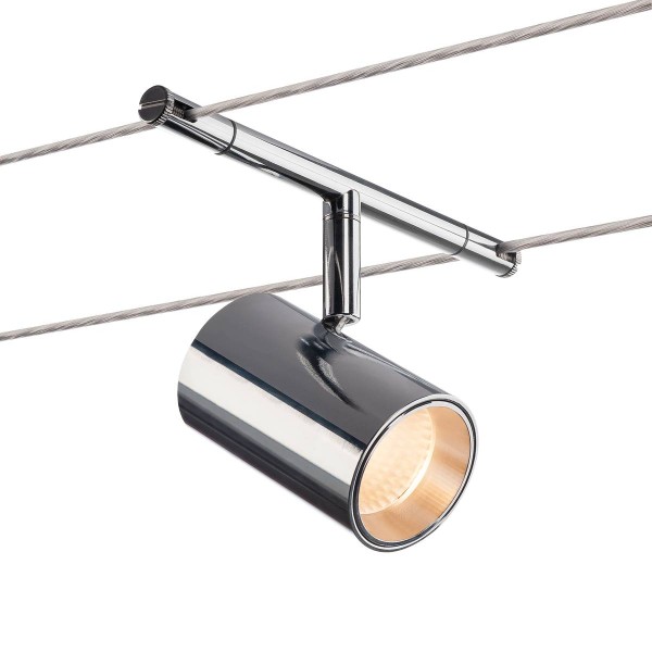 TENSEO NOBLO, Seilleuchte für Niedervolt-Seilsystem 2700K chrom