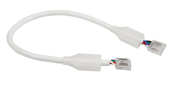 Deko-Light Elektrisches Systemzubehör, Verbinder für Sauna / Facade Long Run RGBW Stripe, Silikon