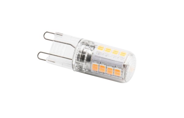 LEDVANCE Leuchtmittel, LED PIN, G9, 230 V/AC, 2700 K, Kunststoff, Farblos, Warmweiß (WW), 300°