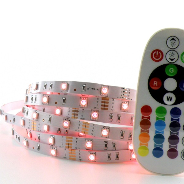 LED-Strip Komplettset, 5m, RGB