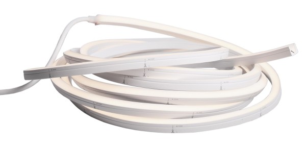 Deko-Light LED Stripe, Omniflex Mini, Neon, 24V-8W, 4000K, 5m, Silikon, Aluminium/Edelstahl A4, 24V