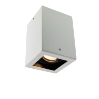 Deckenleuchte SQUARE-ONE für GU10 Sockel, eckig, weiß Deckenleuchte SQUARE-ONE für GU10 Sockel, eckig, weiß