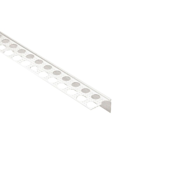 Deko-Light Profil, Combo Anschlussprofil für Spachtelarbeiten Aluminium natur, 3 m, Aluminium