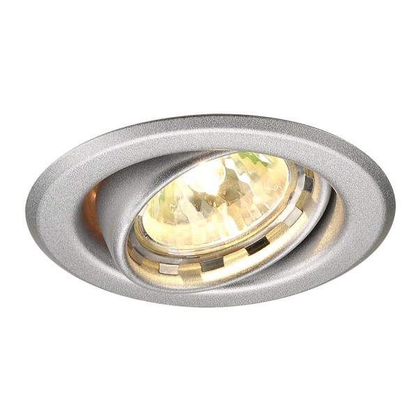 NEW TURNO MR16 Downlight, rund, silbergrau, max.35W, schwenkbar