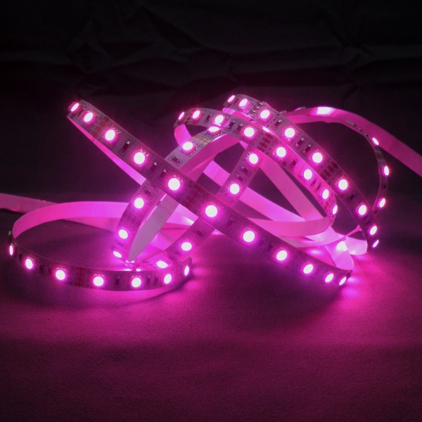 Flexibler LED Strip, 5m, 5050, SMD, RGB, 12V DC, 10,80 W/m