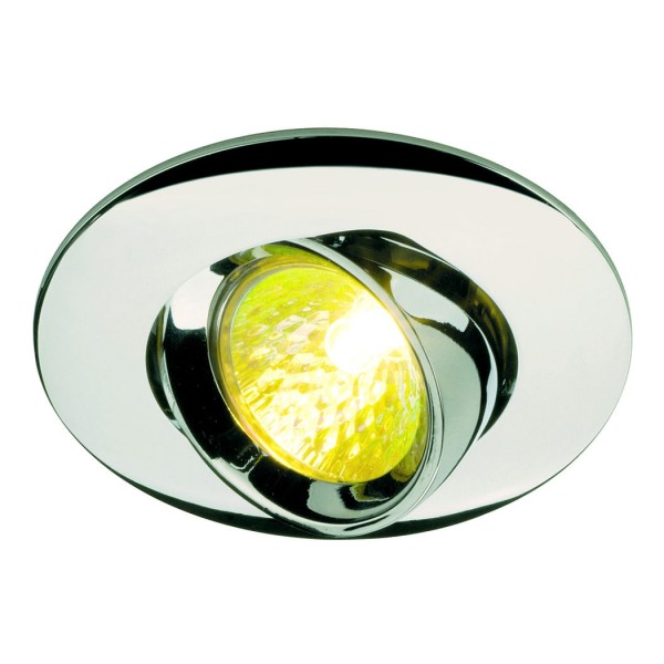 AUSTRATURN Downlight, rund, chrom, MR16, max. 50W