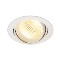 NEW TRIA DLMI, Einbauleuchte, LED, 3000K, rund, weiß, 60°, schwenkbar, inkl. Clipfedern NEW TRIA DLMI, Einbauleuchte, LED, 3000K, rund, weiß, 60°, schwenkbar, inkl. Clipfedern