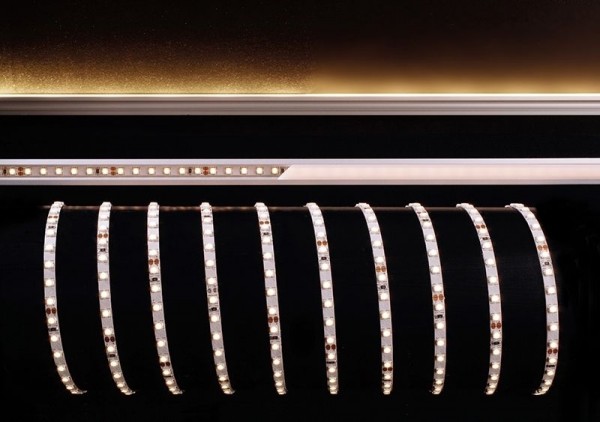 Deko-Light Flexibler LED Stripe, 3528-120-24V-2700K-5m, Kupfer, Weiß, Warmweiß, 120°, 40W, 24V
