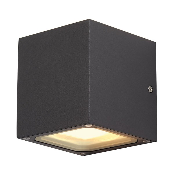 SITRA CUBE Wandleuchte, anthrazit, GX53, max. 9W